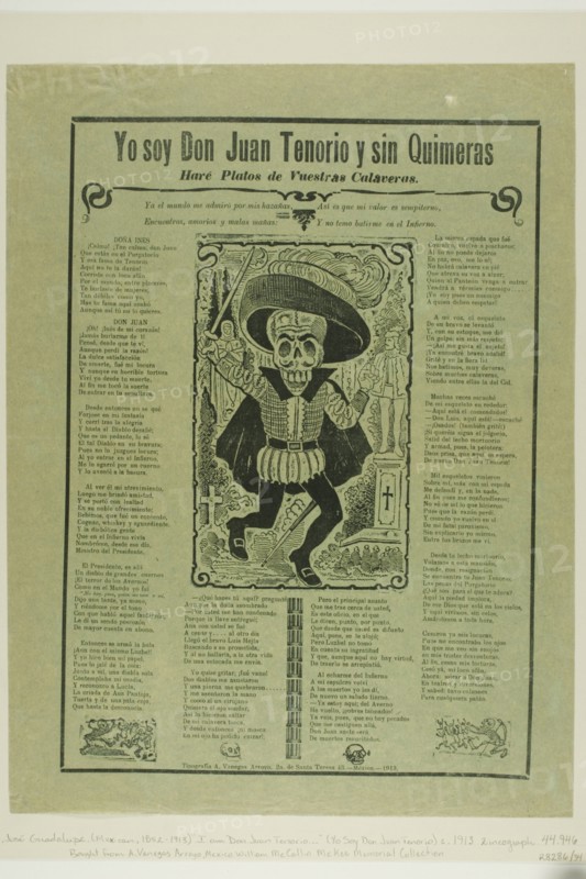 I Am Don Juan Tenorio, n.d.