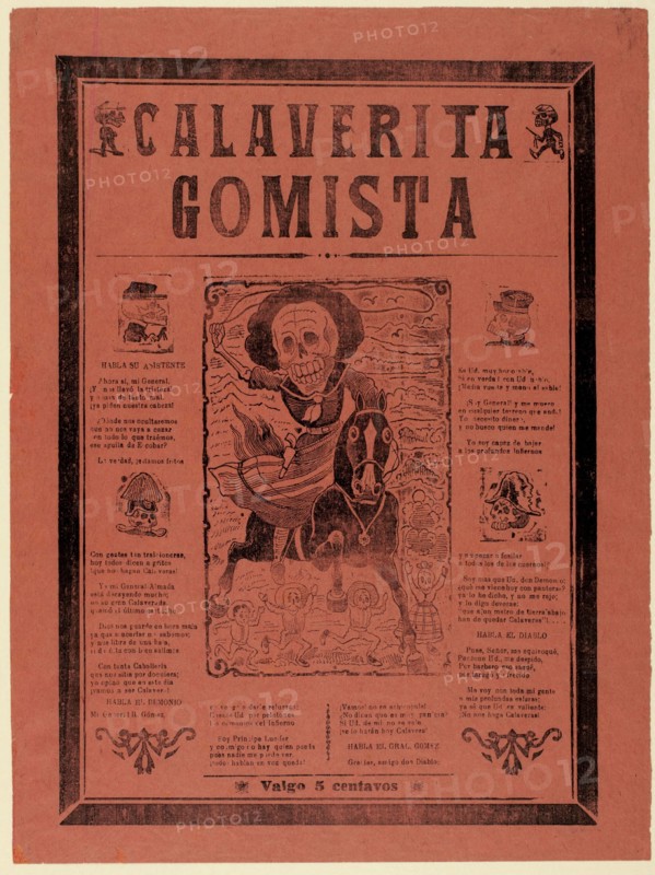 Little Calavera of General Gómez, n.d.