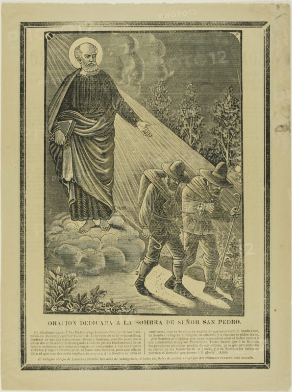 Prayer Dedicated to the Shadow of Saint Peter, n.d.