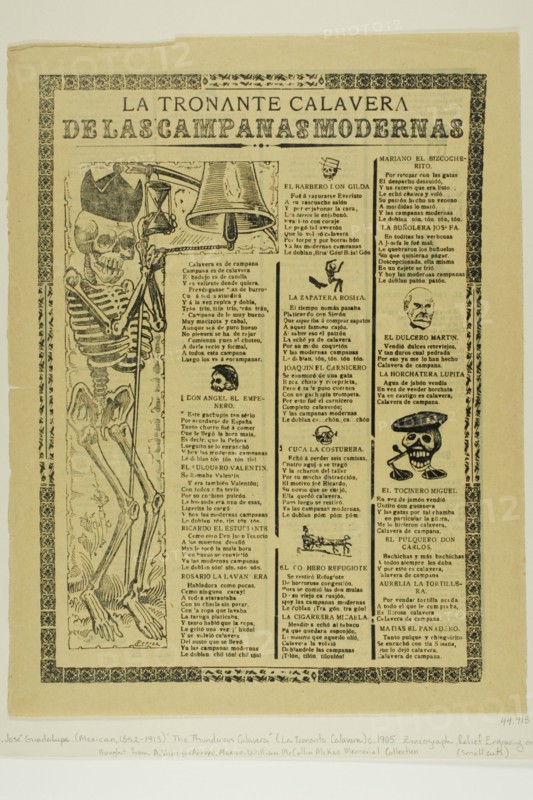 The Thundering Calavera of the Modern Bells, 1905.