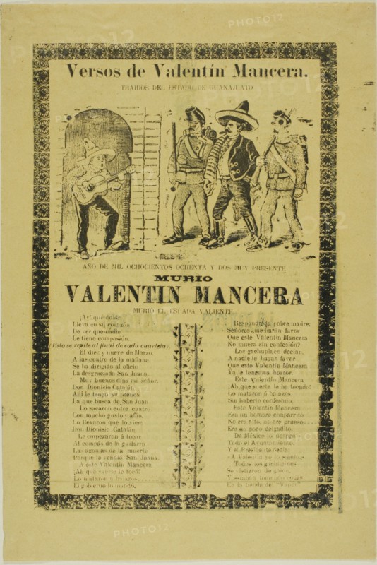 Verses of Valentin Mancera, n.d.