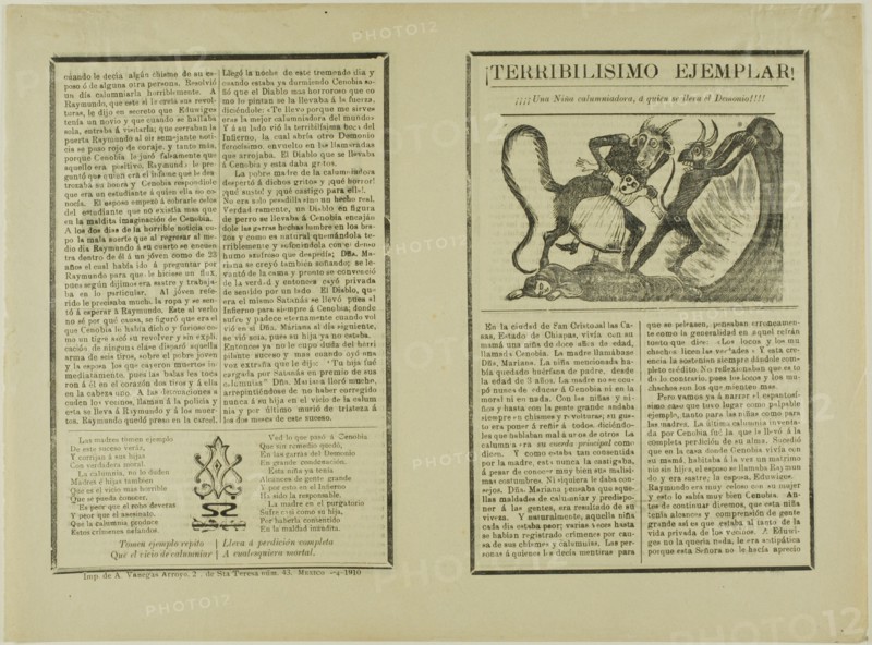 Very Terrible Example!, 1910.