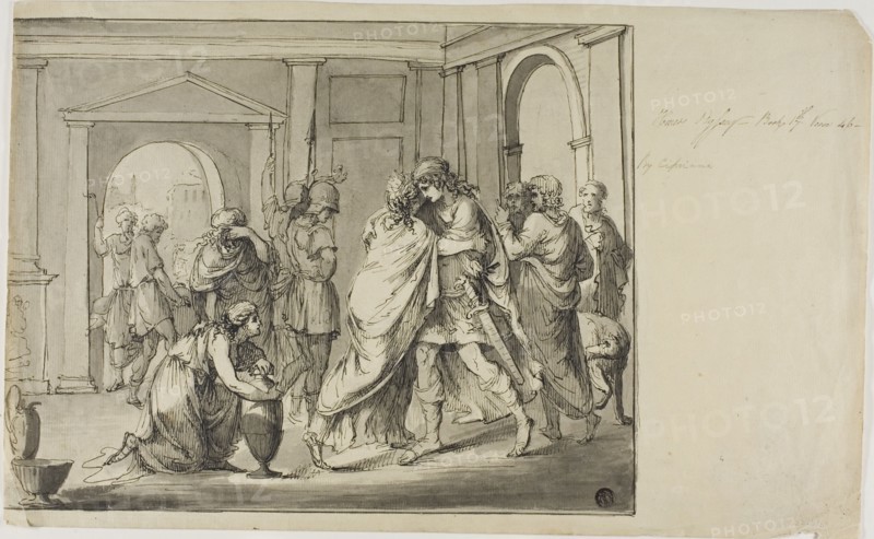 Homer's Odyssey, n.d. Possibly after Giovanni Battista Cipriani.