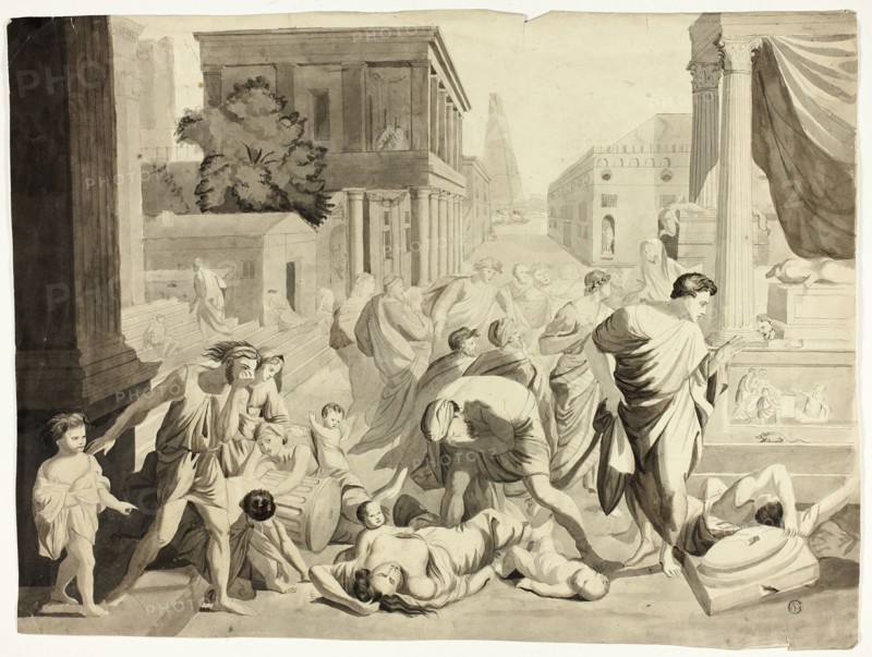 Plague of Ashtod, n.d. Biblical scene.