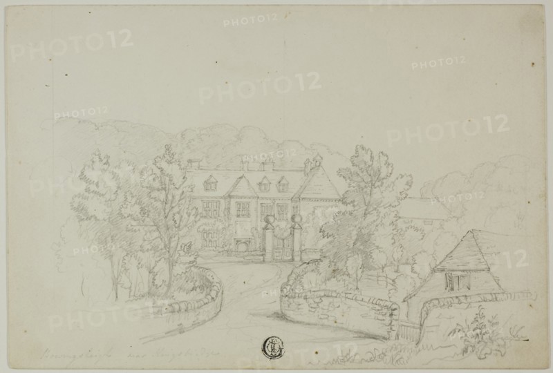 Bowingsleigh [sic] Near Kingsbridge, n.d. Bowringsleigh House, West Alvington, Devon.