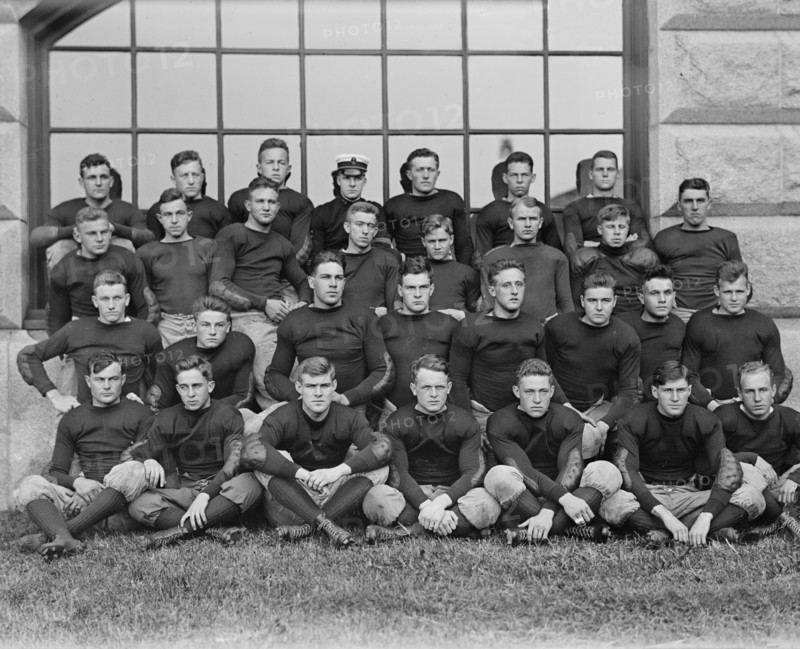Football - Naval Academy: Team, Players, Coach, Etc., 1913.