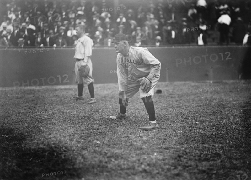 Fred Blanding, Cleveland Al, at National Park, Washington, D.C. (Baseball), 1913.