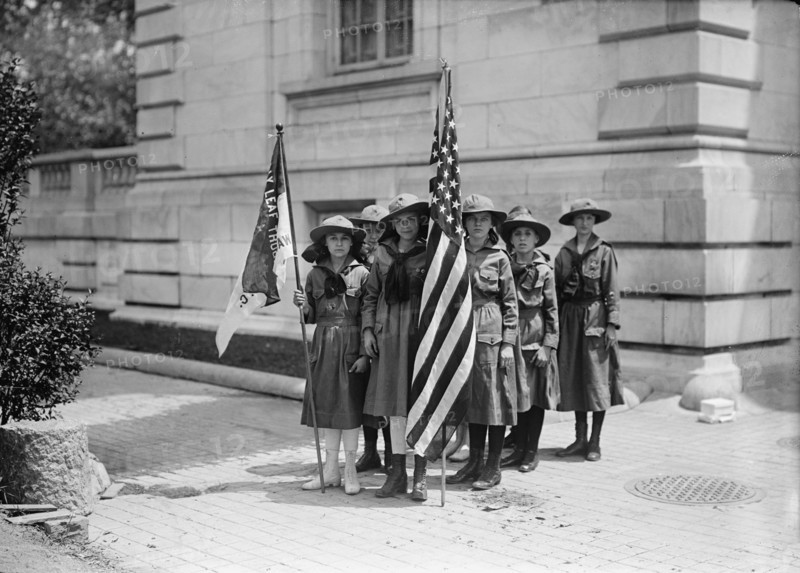 Girl Scouts - Activities And Play, 1917.