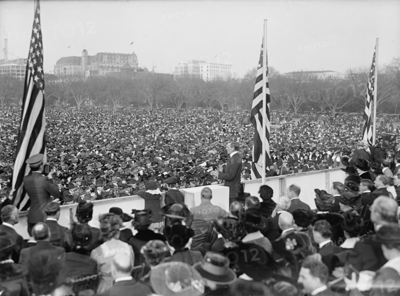 Liberty Loan Crowds, 1917.