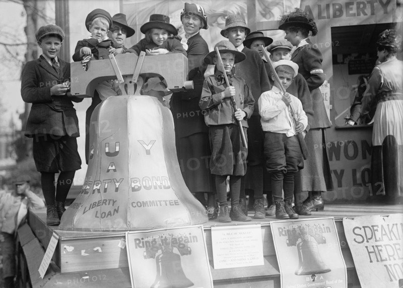 Liberty Loans - Liberty Bell, Replica, 1917.