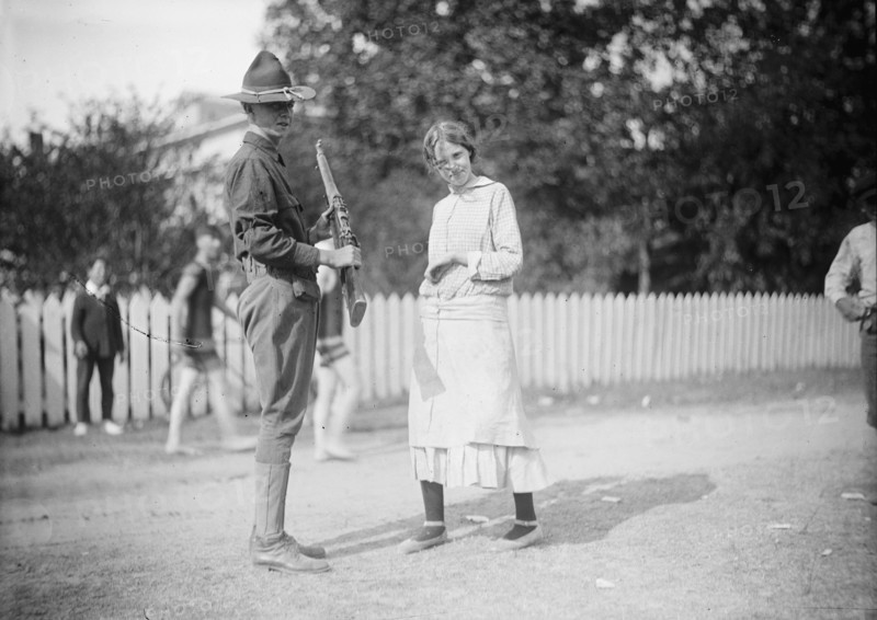 National Guard of D.C. in Camp, 1915.