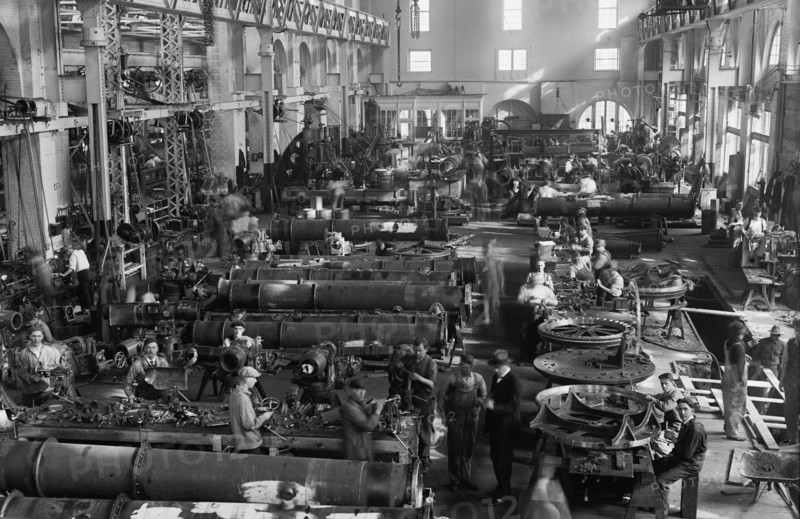 Navy Yard, U.S., Washington - Torpedo Shop, 1917.