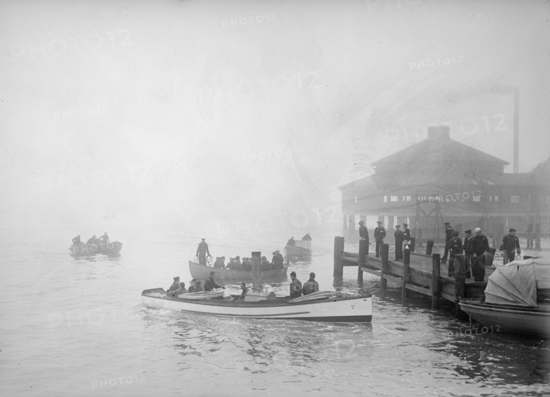 Navy, U.S. Pier at Old Pt. Comfort, 1914.
