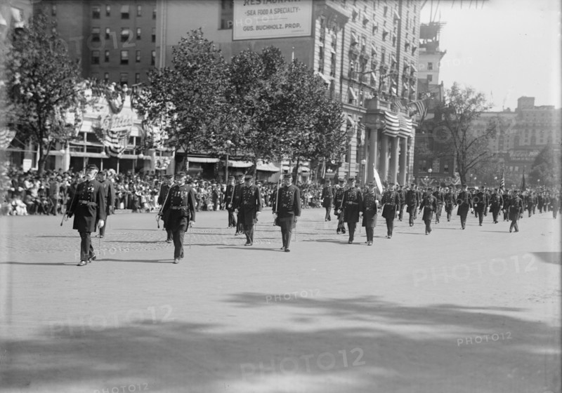 Preparedness Parade - G.A.R. Units in Parade, 1916.