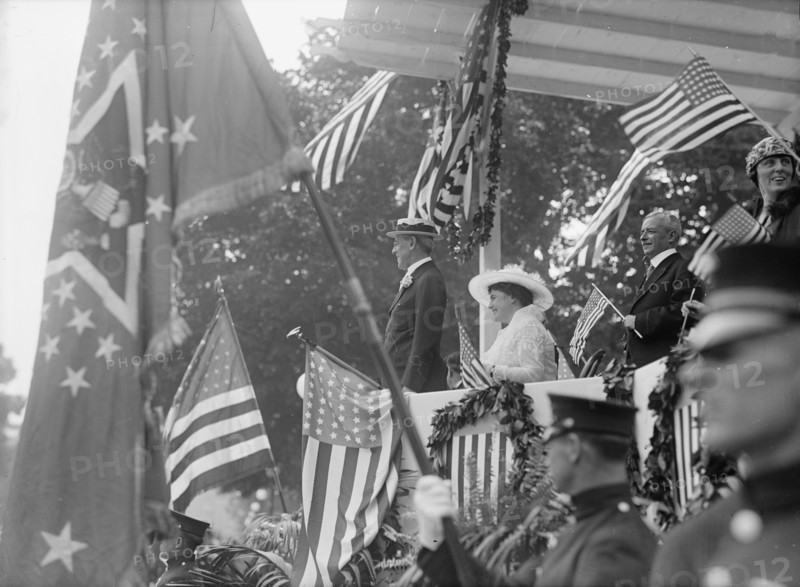 Preparedness Parade - President Wilson, 1916.