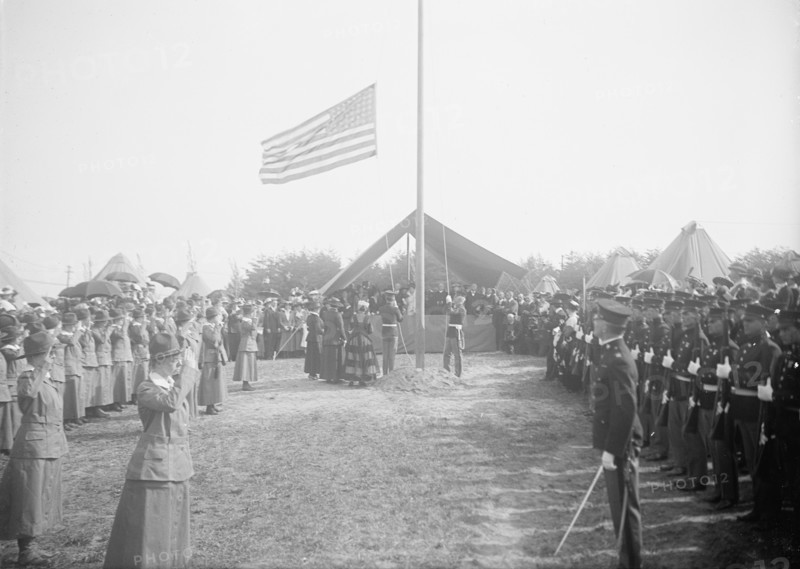 Woman's National Service School, Under Woman's Section, Navy League, Review, 1916.