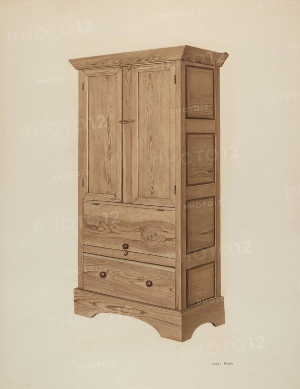 Cabinet, c. 1940.