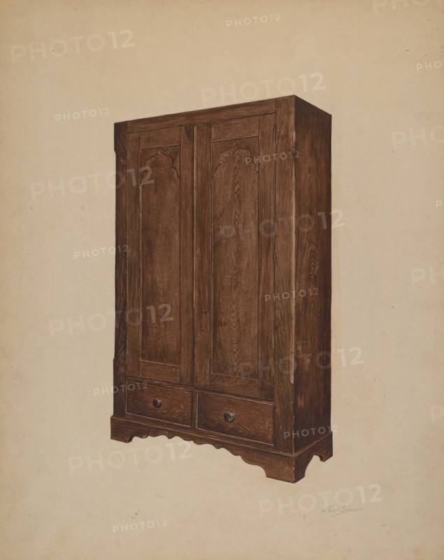 Wardrobe, c. 1939.