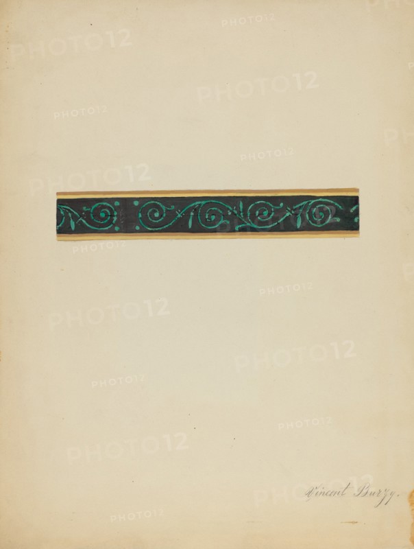 Wall Paper Border, c. 1936.