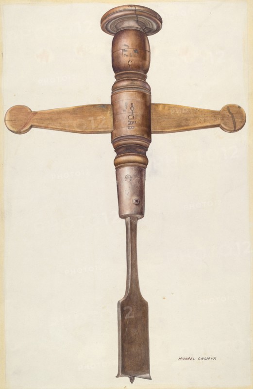 Bishop Hill: Auger, c. 1938.