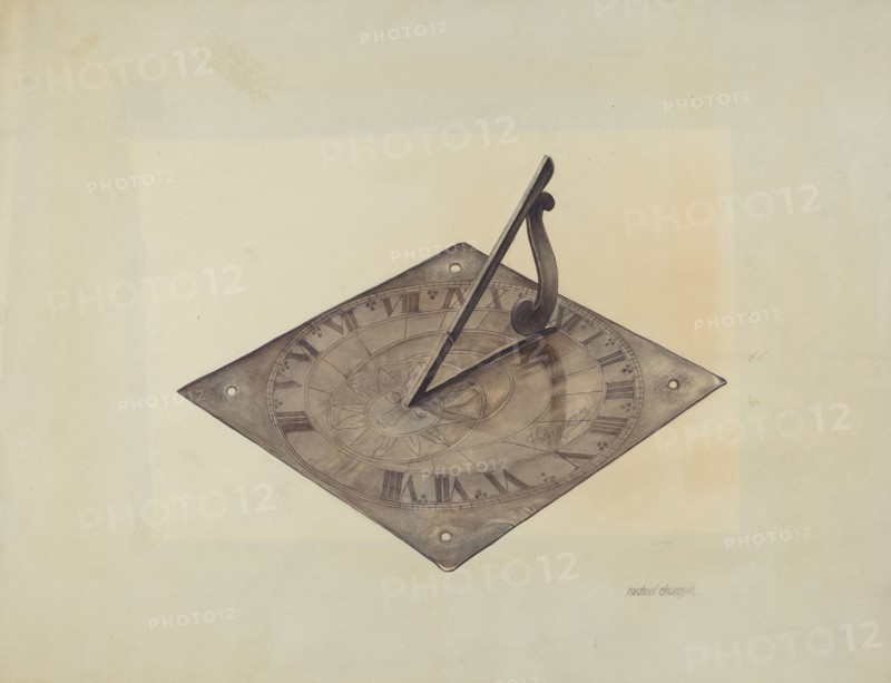 Sun Dial, c. 1938.