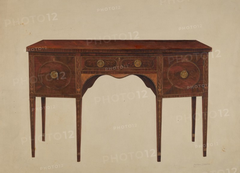 Sideboard, c. 1938.