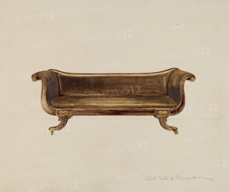 Sofa, c. 1936.