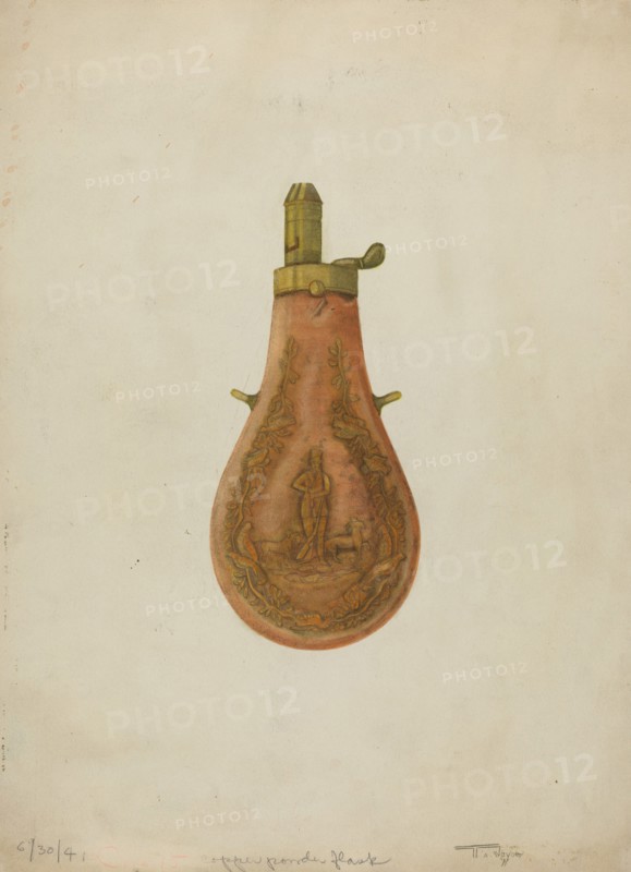 Powder Flask, 1941.