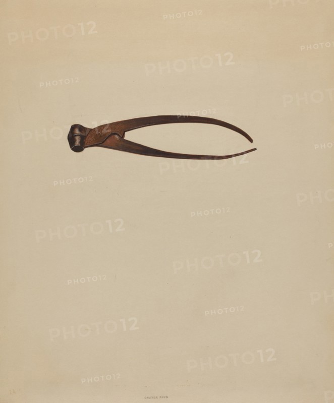 Bullet Mold, c. 1937.