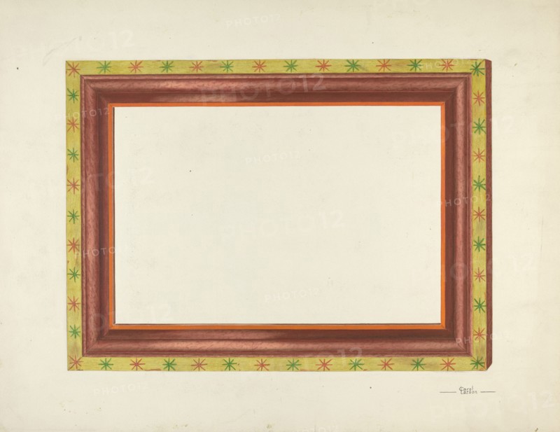 Zoar Picture Frame, c. 1937.