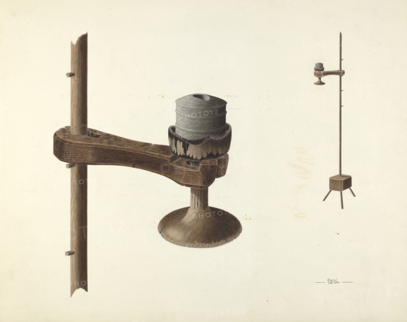 Zoar Floor Lighting Device, c. 1938.