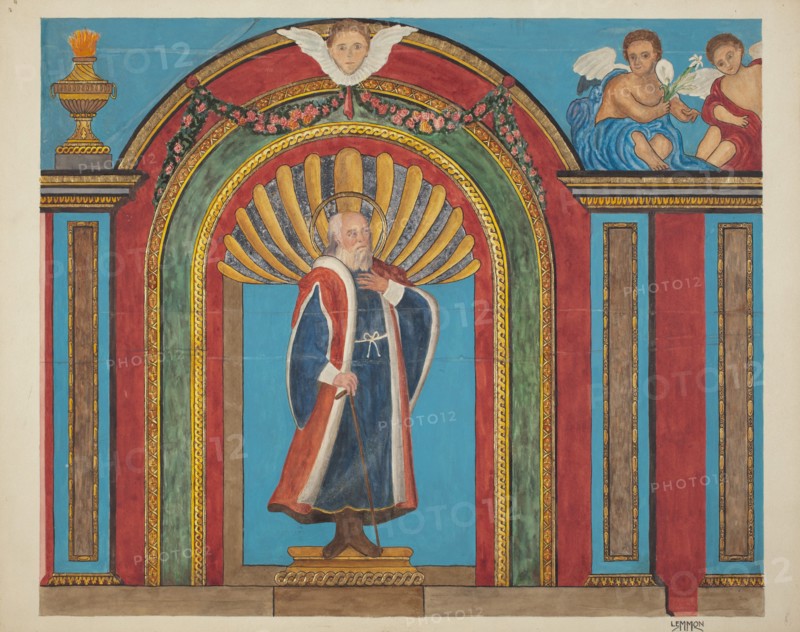 Fragment of Reredos, c. 1940.