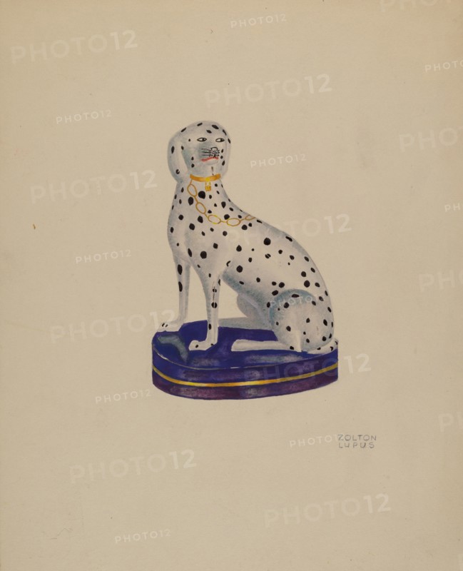 Dog (Mantel Ornament), c. 1938.