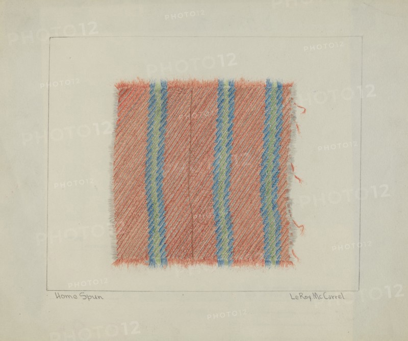 Homemade Cloth, 1935/1942.