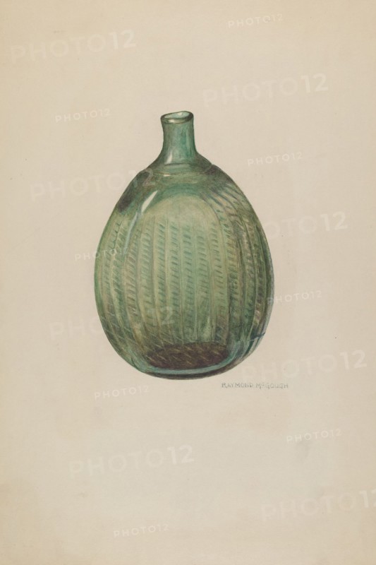 Flask (Swirl), c. 1940.
