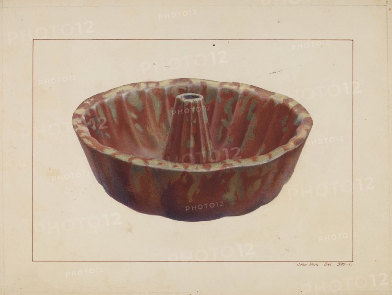 Turk's Head Baking Dish, 1938.