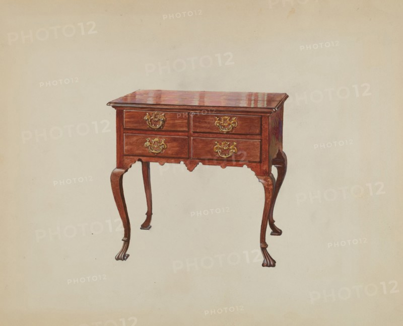 Lowboy, c. 1936.