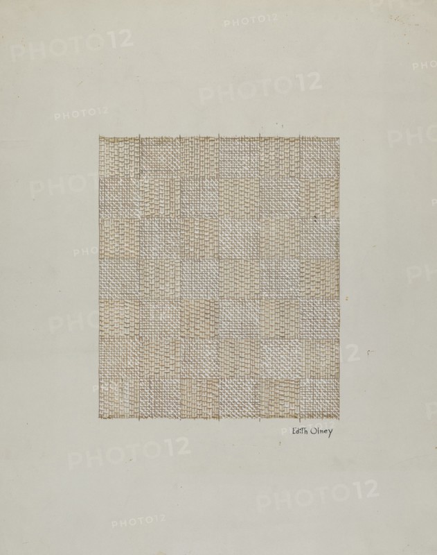 Linen Luncheon Set, c. 1940.