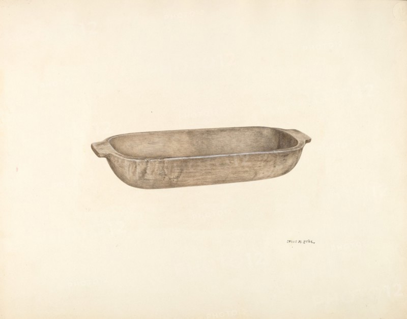 Dough Bowl, c. 1940.