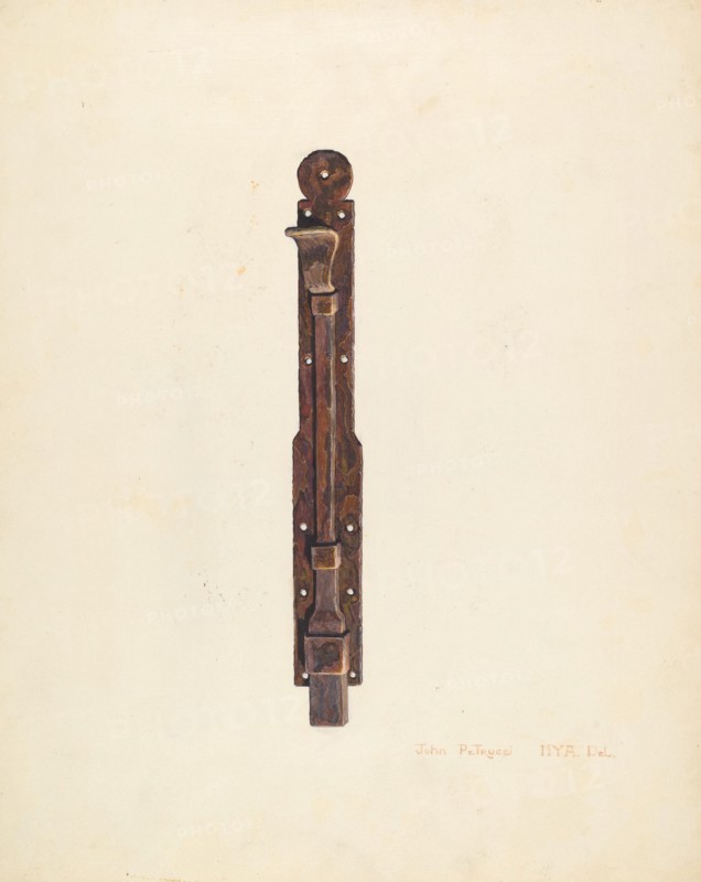 Bolt, c. 1939.