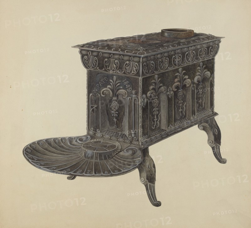 Foot Stove, c. 1942.
