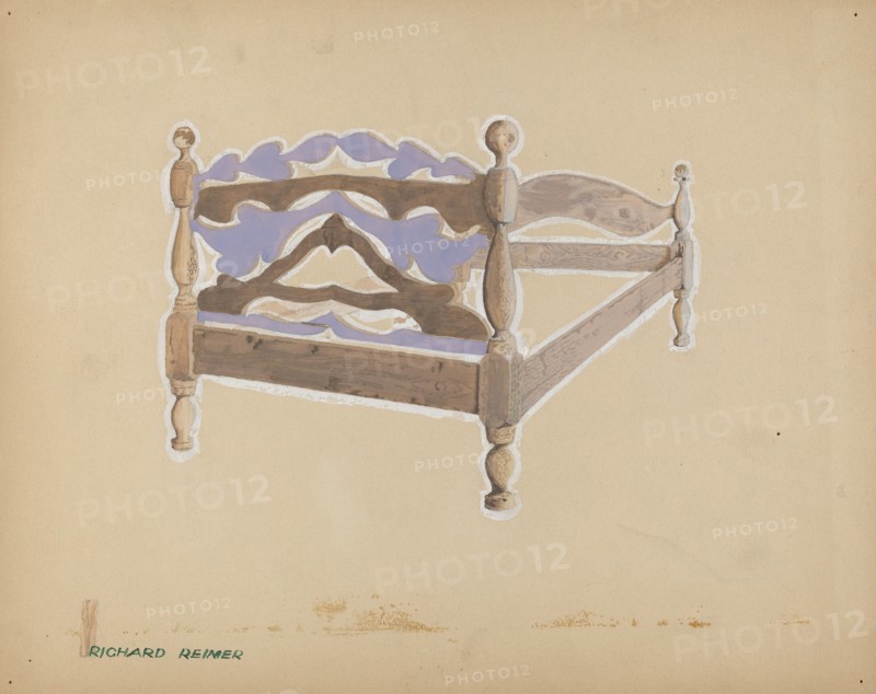 Bed, 1935/1942.