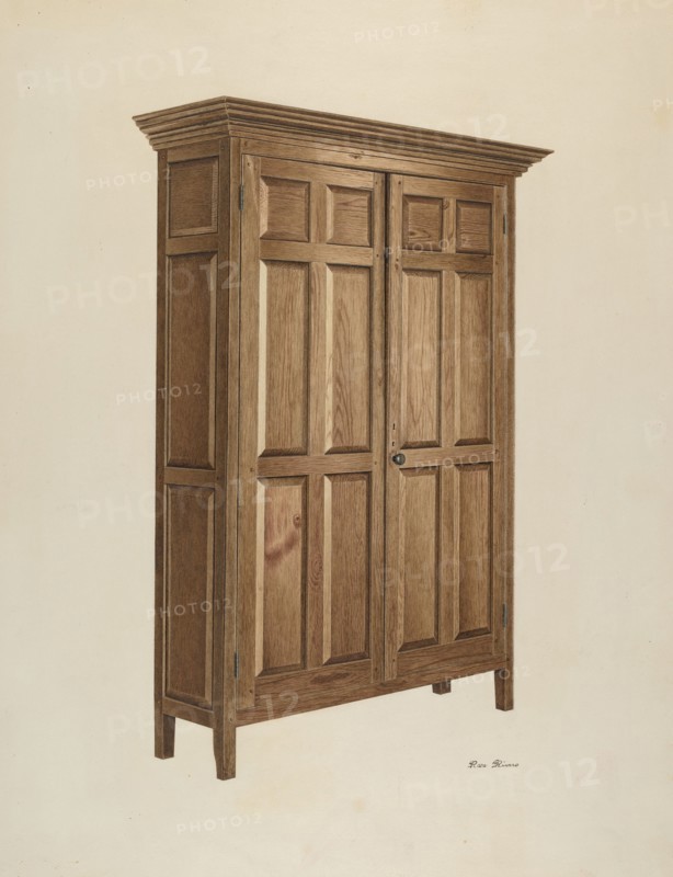 Wardrobe, c. 1942.