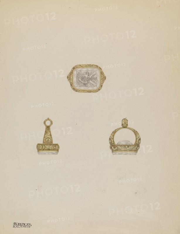 Fob Seal, c. 1937.