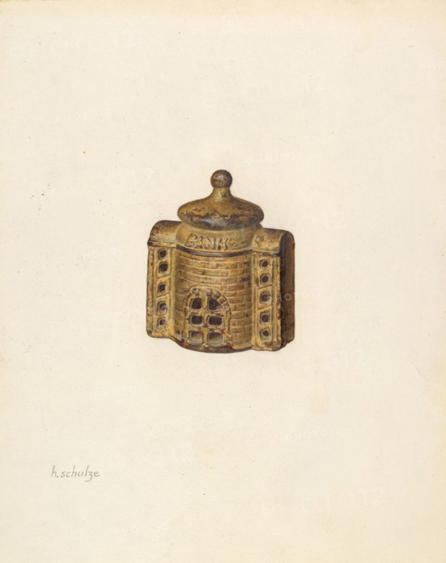 Penny Bank, c. 1941.