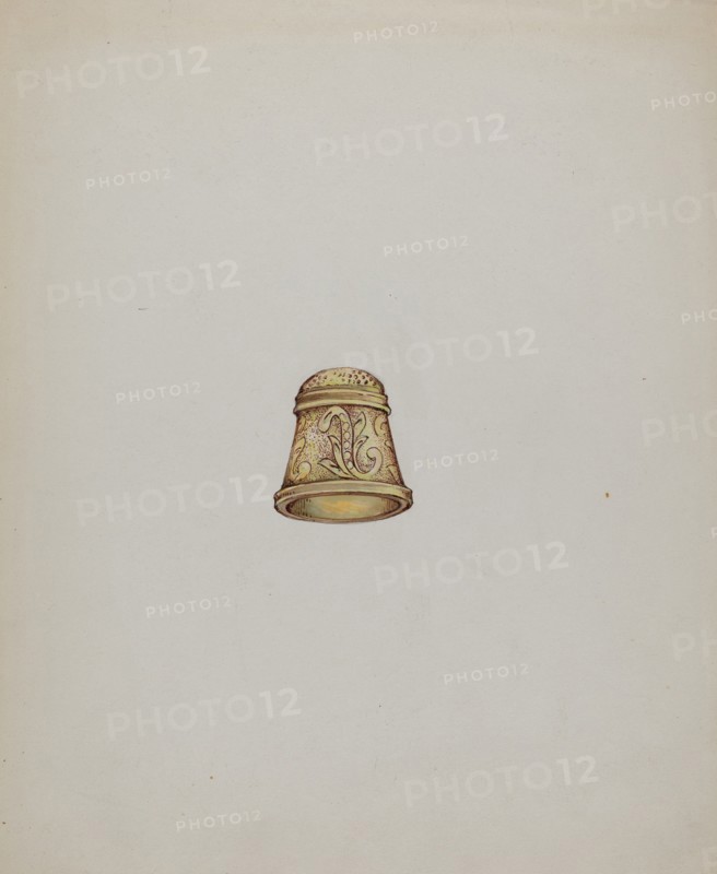Gold Thimble, c. 1937.