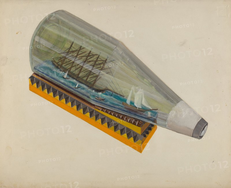 Ship in a Bottle, c. 1936.