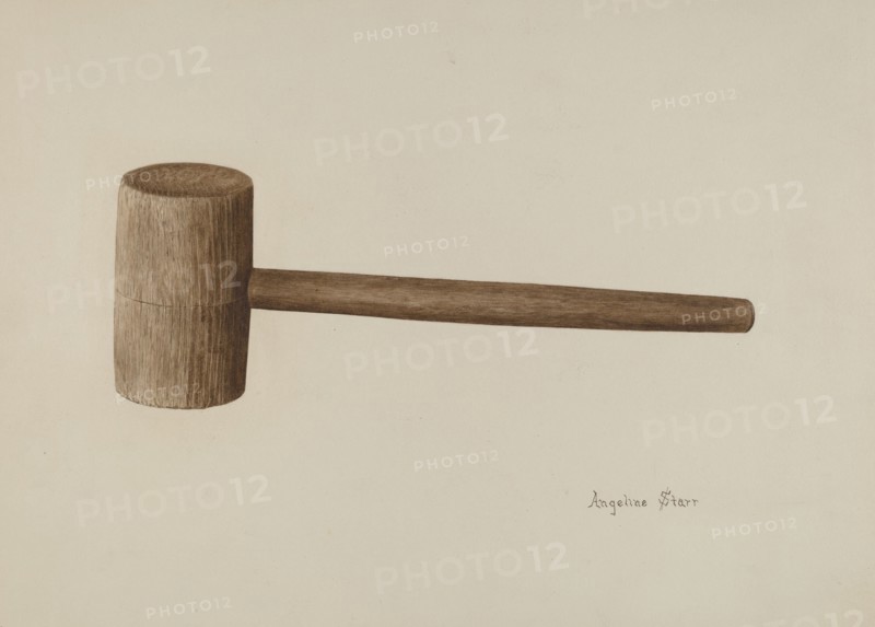 Gavel, c. 1940.