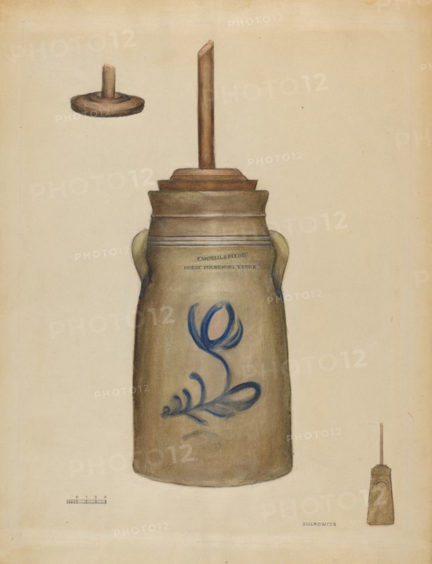 Churn, c. 1936.