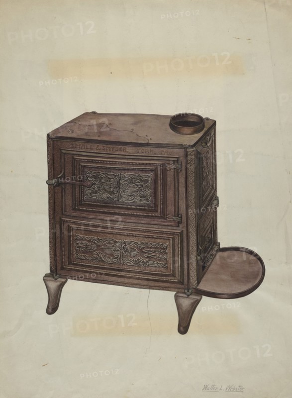 Wood Burner Cook Stove, c. 1939.